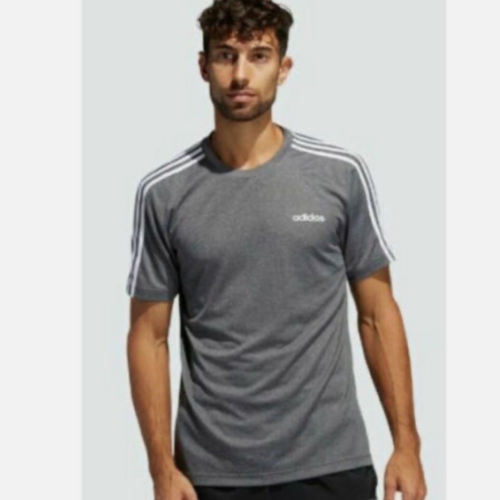 ADIDAS Climalite Heather gray men’s shirt